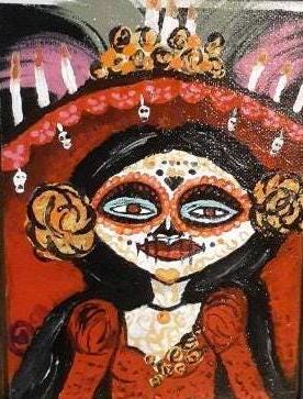 My La Muerte Painting & Prints