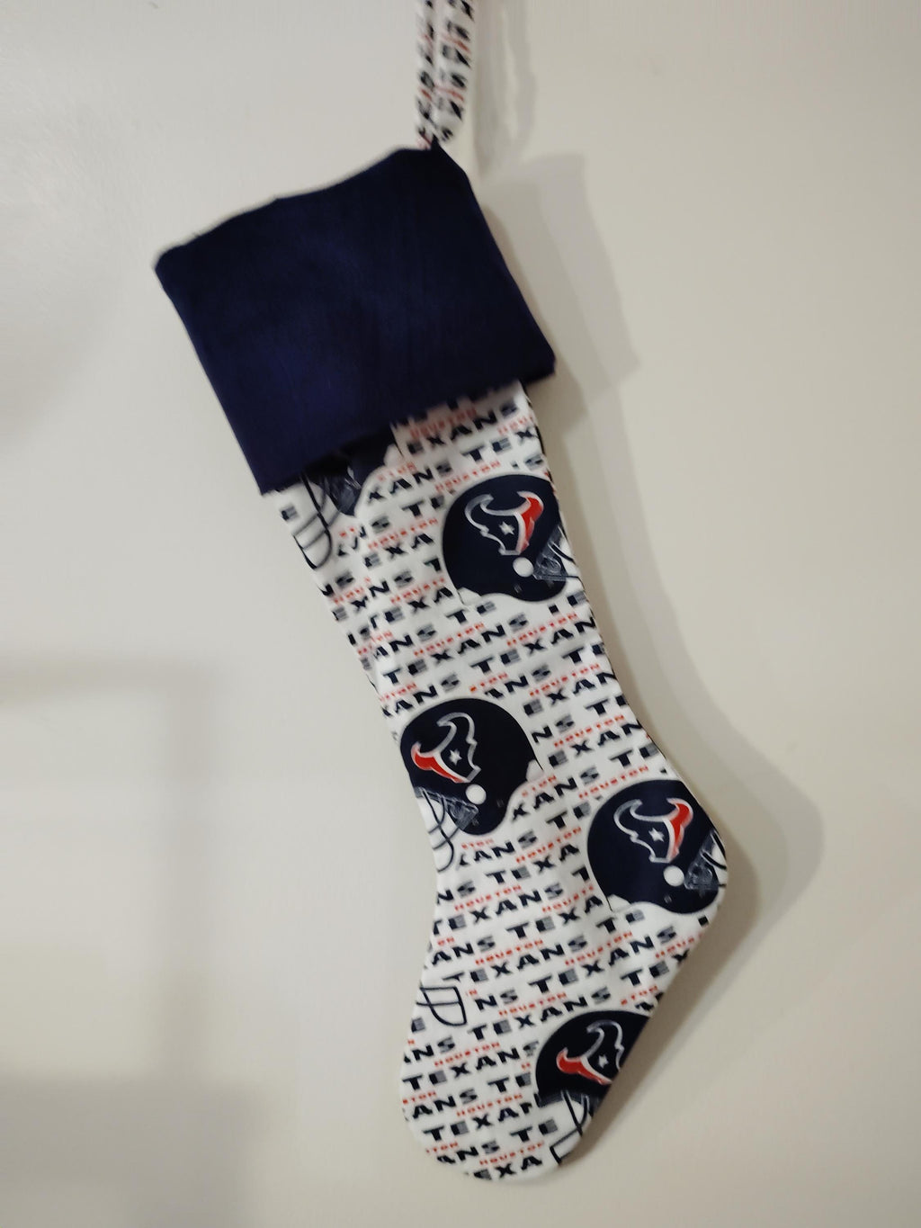 HOUSTON TEXANS Football Team Christmas Stocking