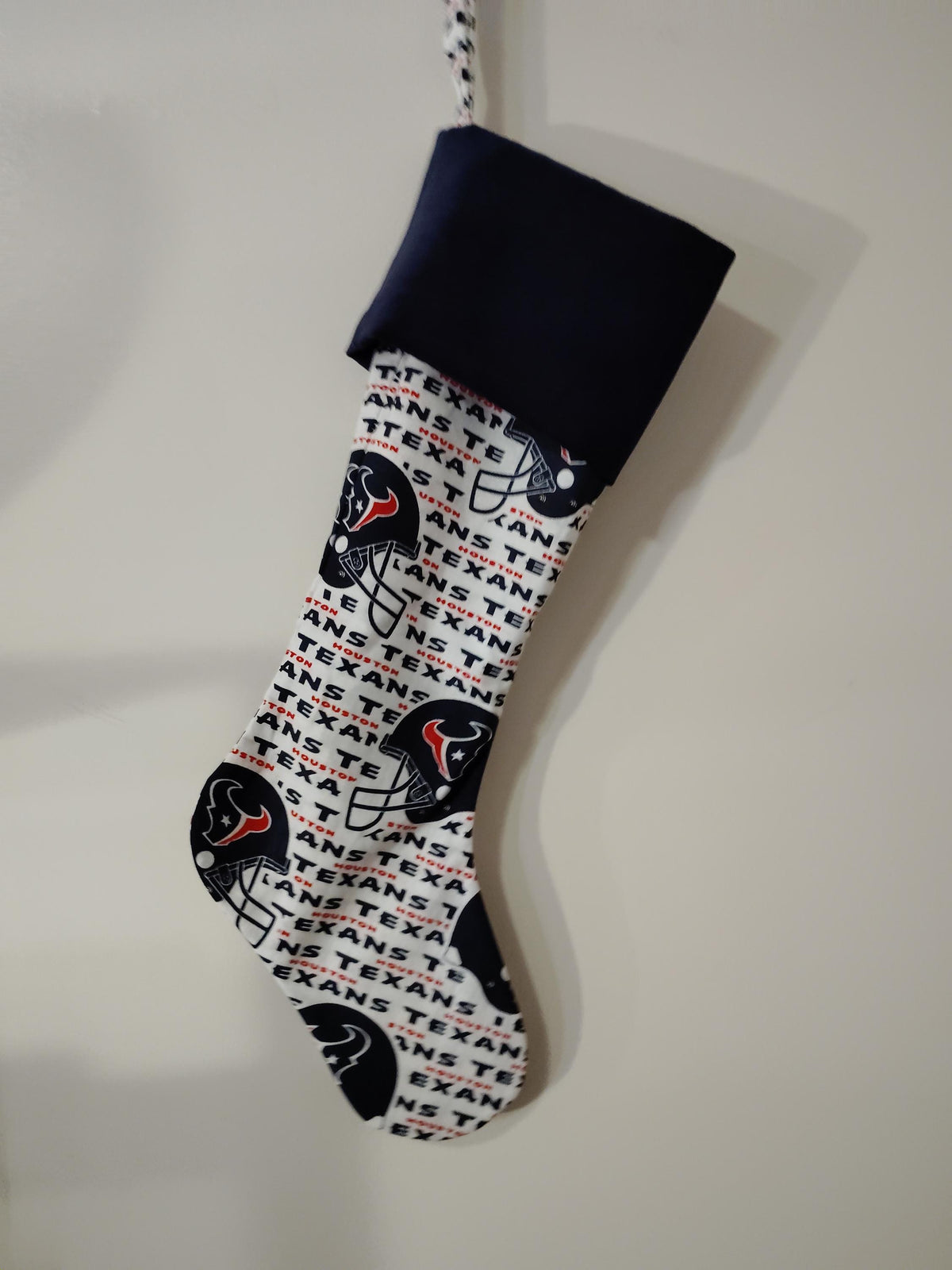 HOUSTON TEXANS Football Team Christmas Stocking
