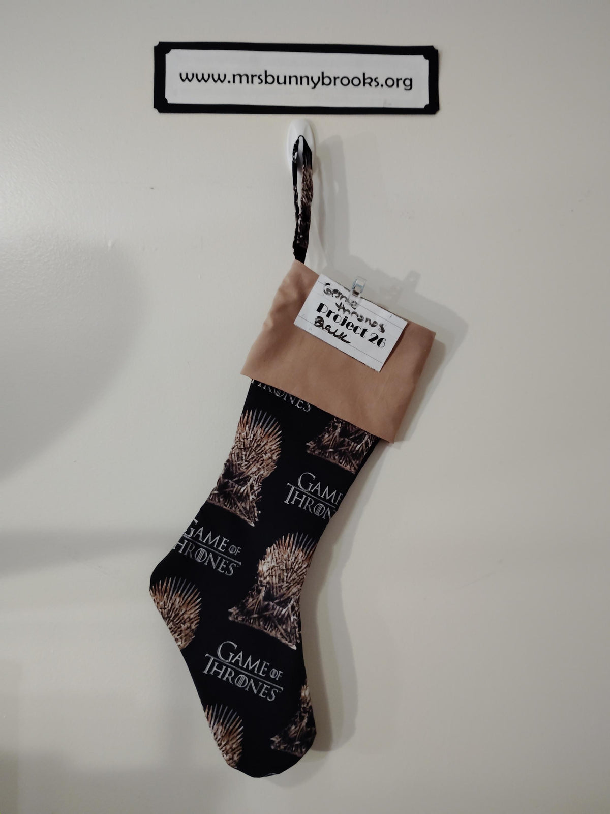 Game of Thrones Christmas Stocking