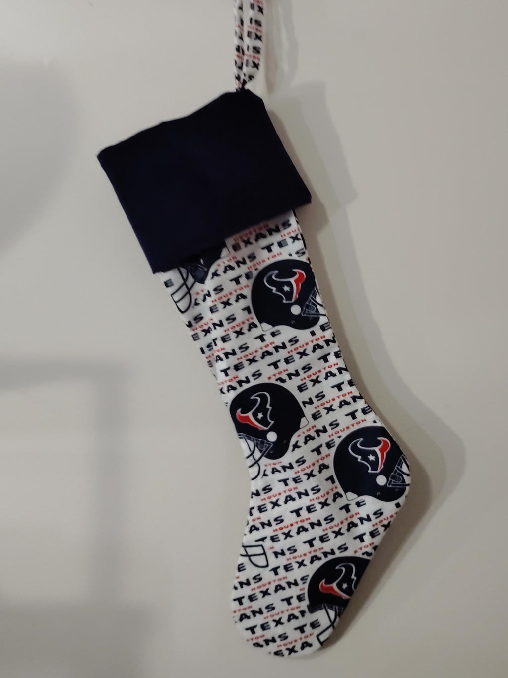HOUSTON TEXANS Football Team Christmas Stocking