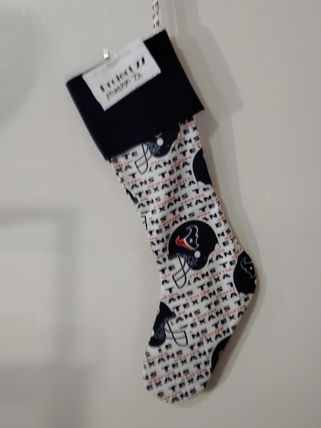 HOUSTON TEXANS Football Team Christmas Stocking