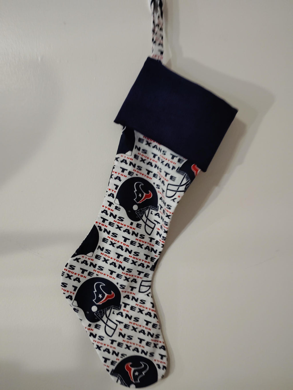 HOUSTON TEXANS Football Team Christmas Stocking