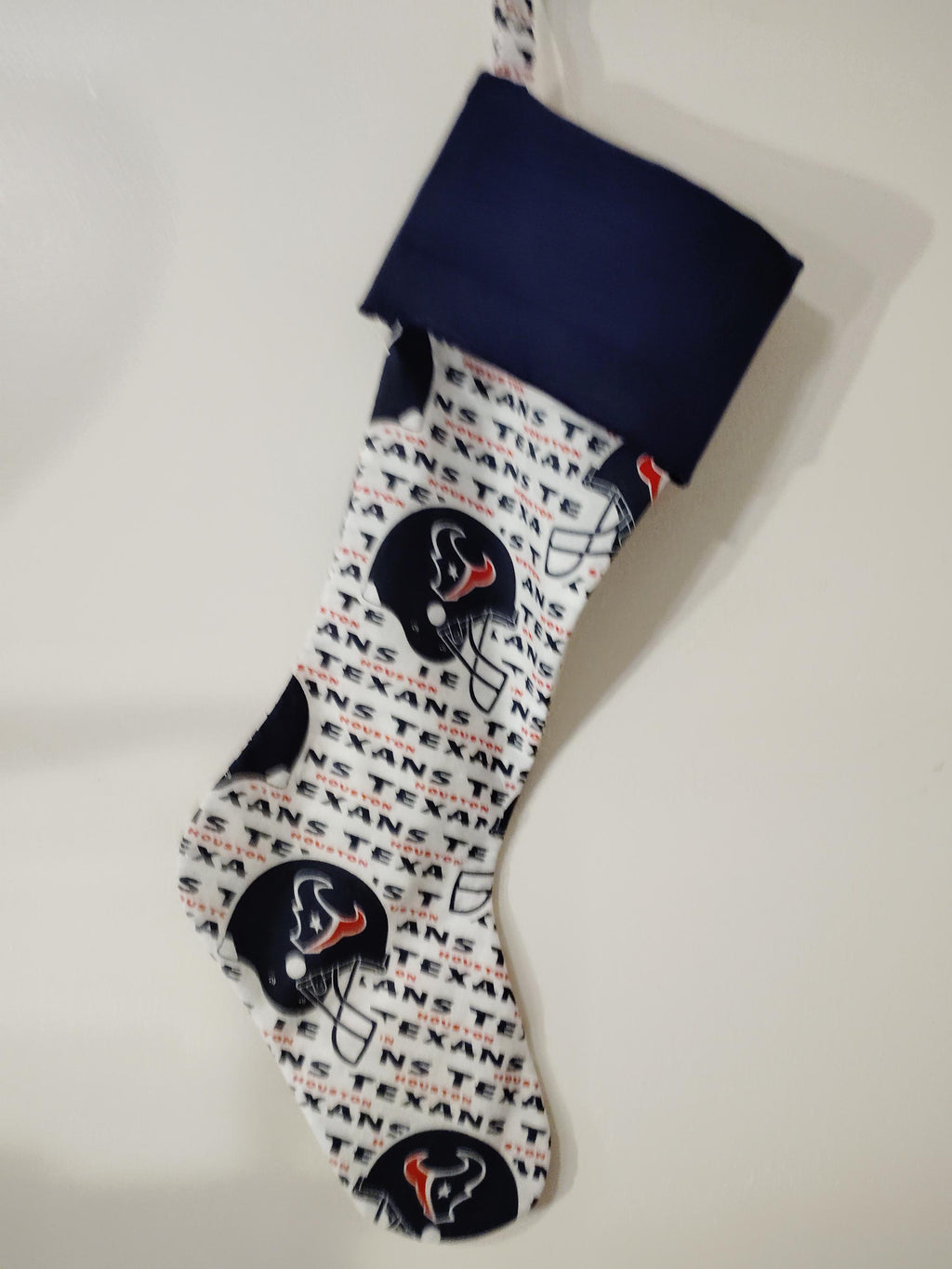 HOUSTON TEXANS Football Team Christmas Stocking