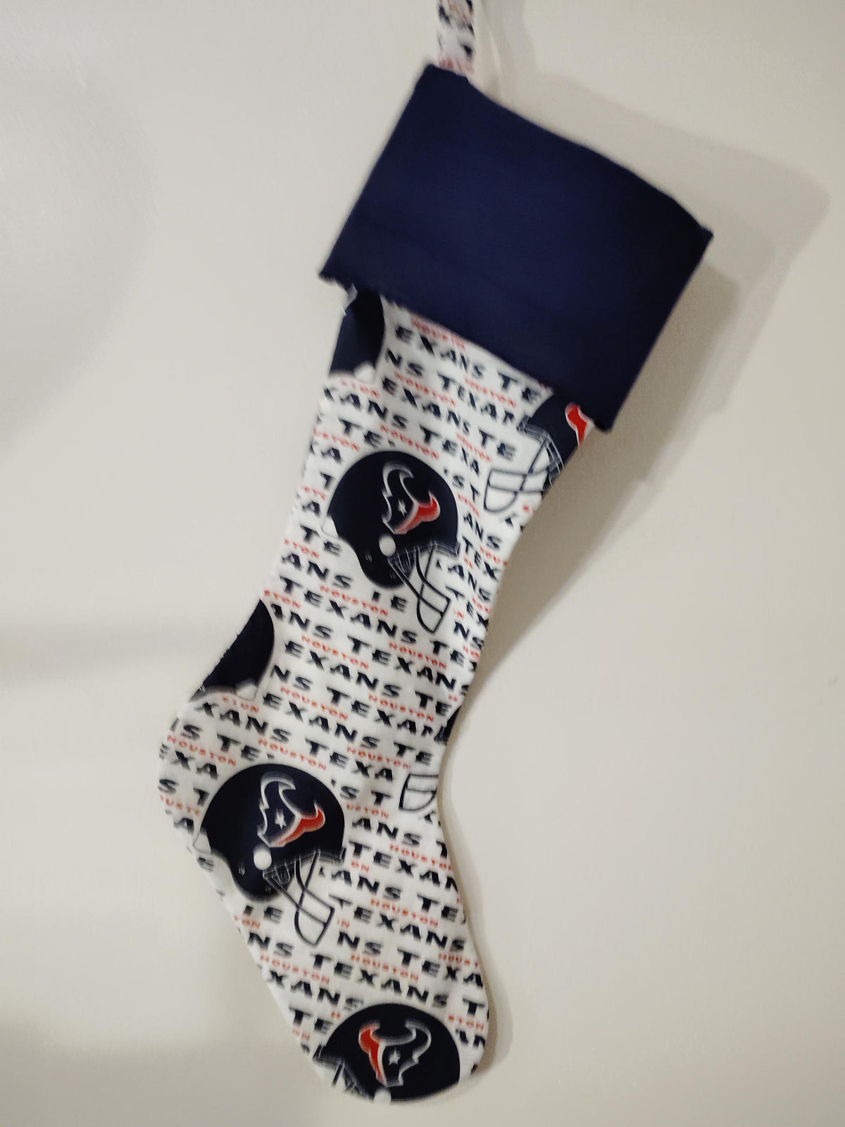 HOUSTON TEXANS Football Team Christmas Stocking
