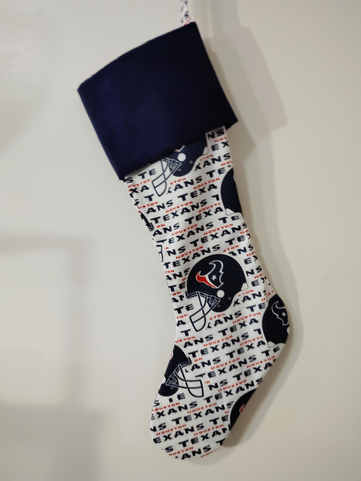 HOUSTON TEXANS Football Team Christmas Stocking